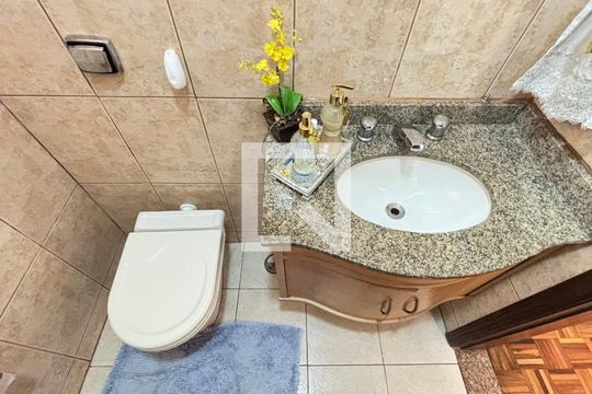 Lavabo de casa à venda com 3 quartos, 200m² em Campestre, Santo André