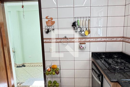 Cozinha de casa à venda com 3 quartos, 200m² em Campestre, Santo André