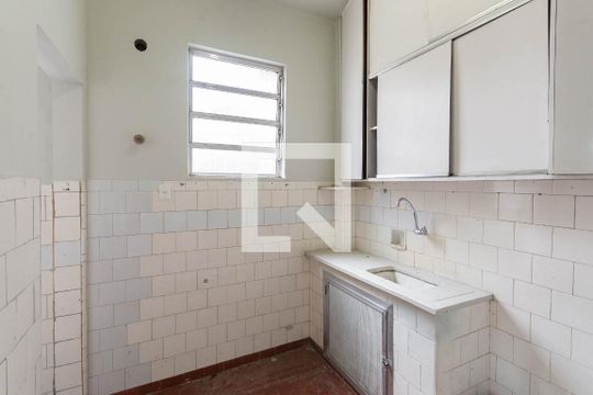 Cozinha de apartamento à venda com 1 quarto, 44m² em São Francisco Xavier, Rio de Janeiro