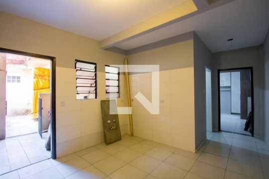 Sala/Cozinha de casa para alugar com 1 quarto, 45m² em Silveira, Santo André