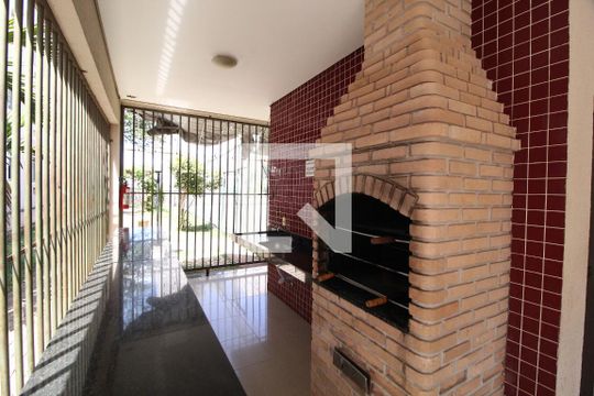 Área comum - Churrasqueira de apartamento para alugar com 2 quartos, 54m² em Shopping Park, Uberlândia