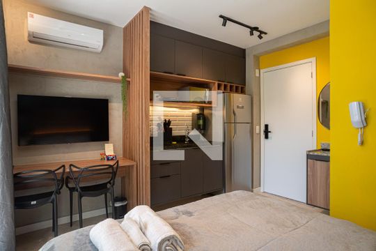 Sala/Quarto de kitnet/studio à venda com 1 quarto, 20m² em Bela Vista, São Paulo