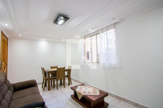 Sala de apartamento para alugar com 2 quartos, 51m² em Jardim Alvorada, Santo André