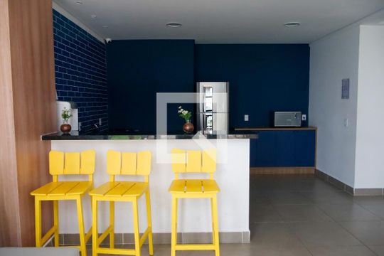 Área comum - Salão de festas de apartamento para alugar com 2 quartos, 53m² em Centro, Osasco
