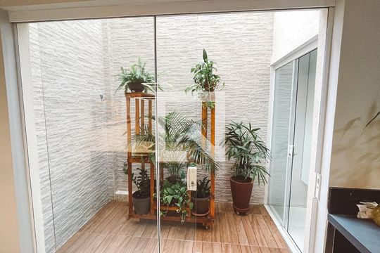 Jardim de casa de condomínio à venda com 3 quartos, 200m² em Santana, São Paulo