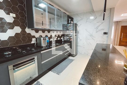 Cozinha de casa de condomínio à venda com 3 quartos, 200m² em Santana, São Paulo
