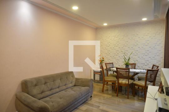Sala de apartamento à venda com 3 quartos, 117m² em Jardim Guarará, Santo André