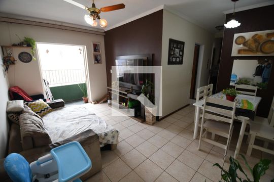 Sala de apartamento à venda com 3 quartos, 73m² em Jardim Santa Genebra, Campinas