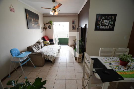 Sala de apartamento à venda com 3 quartos, 73m² em Jardim Santa Genebra, Campinas