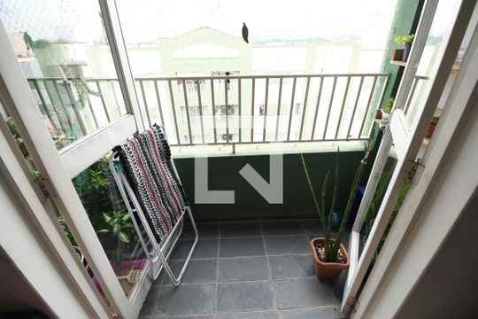 Sala - Sacada de apartamento à venda com 3 quartos, 73m² em Jardim Santa Genebra, Campinas