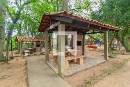 Área comum - Churrasqueira de apartamento à venda com 2 quartos, 62m² em Cristal, Porto Alegre