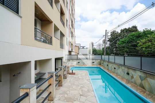 Piscina de apartamento para alugar com 3 quartos, 79m² em Barcelona, São Caetano do Sul