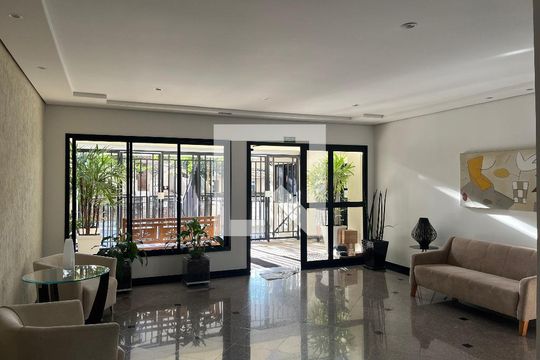Área comum - Hall social de apartamento à venda com 3 quartos, 83m² em Vila Ipojuca, São Paulo