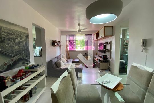 Sala de apartamento à venda com 2 quartos, 60m² em Engenho de Dentro, Rio de Janeiro
