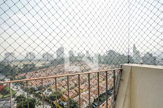 Varanda do quarto 01 de apartamento à venda com 2 quartos, 62m² em Vila Carrão, São Paulo