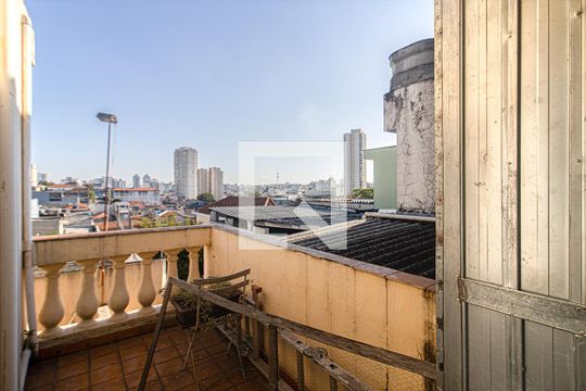 sacada do Quarto 1  de casa para alugar com 3 quartos, 120m² em Vila Marte, São Paulo