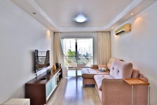 Sala de apartamento à venda com 3 quartos, 92m² em Alto da Mooca, São Paulo