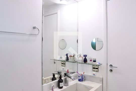 Banheiro da Suíte de apartamento à venda com 3 quartos, 92m² em Alto da Mooca, São Paulo