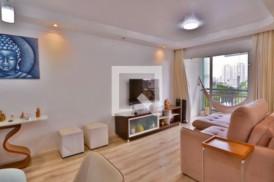 Sala de apartamento à venda com 3 quartos, 92m² em Alto da Mooca, São Paulo