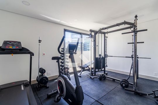 Área comum - Academia de kitnet/studio para alugar com 1 quarto, 27m² em Cerqueira César, São Paulo