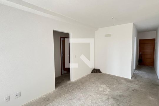 Sala de apartamento à venda com 2 quartos, 64m² em Campestre, Santo André
