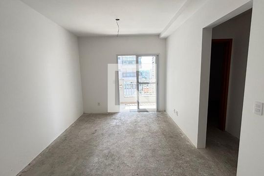 Sala de apartamento à venda com 2 quartos, 64m² em Campestre, Santo André