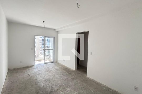 Sala de apartamento à venda com 2 quartos, 64m² em Campestre, Santo André
