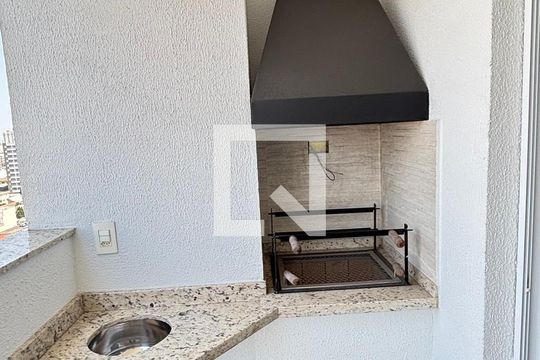 Sala - Sala de Jantar Varanda de apartamento à venda com 2 quartos, 64m² em Campestre, Santo André