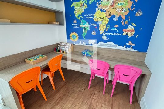 Brinquedoteca de apartamento à venda com 2 quartos, 64m² em Campestre, Santo André