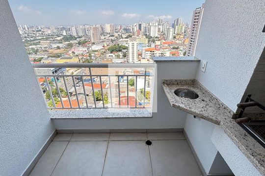 Sala - Sala de Jantar Varanda de apartamento à venda com 2 quartos, 64m² em Campestre, Santo André