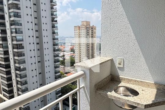 Sala - Sala de Jantar Varanda de apartamento à venda com 2 quartos, 64m² em Campestre, Santo André