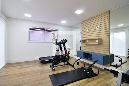 Área comum - Academia de apartamento à venda com 2 quartos, 65m² em Campestre, Santo André