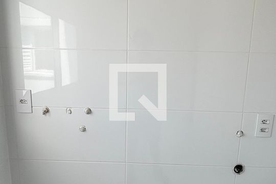 Área de Serviço de apartamento à venda com 2 quartos, 64m² em Campestre, Santo André