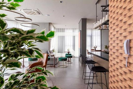 Área comum - Salão de festas de apartamento para alugar com 2 quartos, 64m² em Centro, Osasco