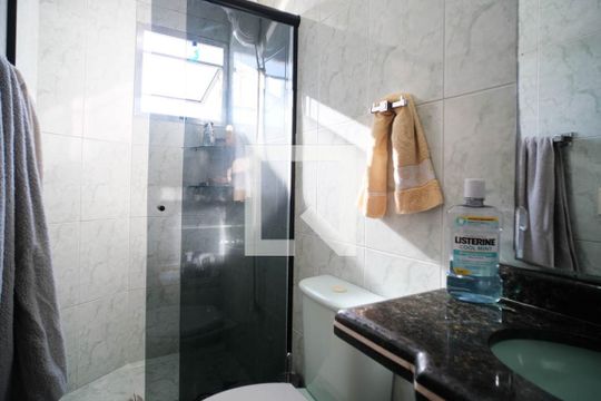Banheiro 2 de casa de condomínio à venda com 2 quartos, 70m² em Vila Santa Teresa (zona Leste), São Paulo