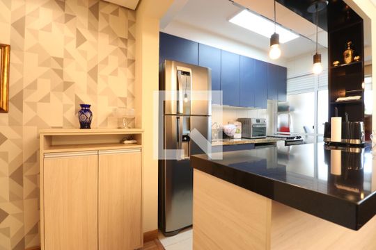 Cozinha de apartamento à venda com 3 quartos, 71m² em Barra Funda, São Paulo