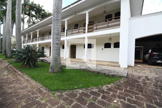 Fachada de casa de condomínio à venda com 6 quartos, 1120m² em Condomínio Chácaras do Alto da Nova Campinas, Campinas