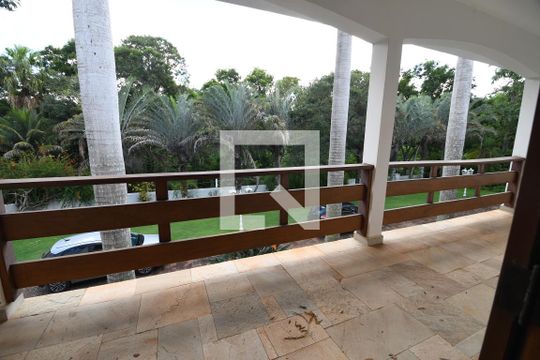 Varanda do Quarto 3 de casa de condomínio à venda com 6 quartos, 1120m² em Condomínio Chácaras do Alto da Nova Campinas, Campinas
