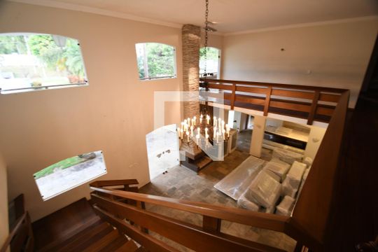 Sala de casa de condomínio à venda com 6 quartos, 1120m² em Condomínio Chácaras do Alto da Nova Campinas, Campinas