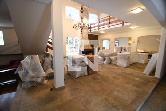 Sala de casa de condomínio à venda com 6 quartos, 1120m² em Condomínio Chácaras do Alto da Nova Campinas, Campinas