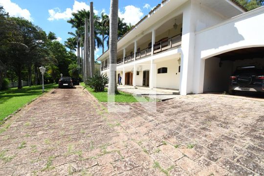 Garagem de casa de condomínio à venda com 6 quartos, 1120m² em Condomínio Chácaras do Alto da Nova Campinas, Campinas