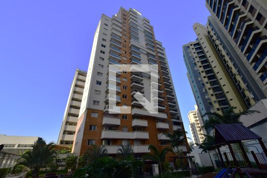 Fachada do bloco de apartamento para alugar com 1 quarto, 51m² em Botafogo, Campinas