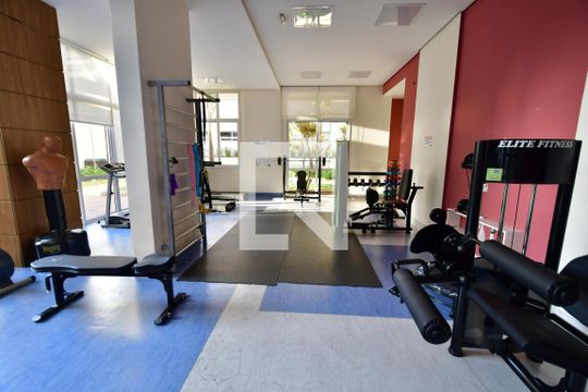 Área comum - Academia de apartamento para alugar com 1 quarto, 51m² em Botafogo, Campinas