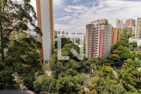 Vista da Varanda de apartamento à venda com 4 quartos, 160m² em Vila Andrade, São Paulo