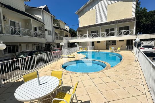 Área comum - Piscina de casa de condomínio à venda com 3 quartos, 116m² em Vargem Pequena, Rio de Janeiro