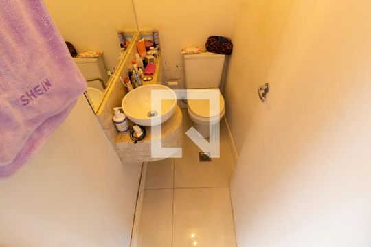 LAVABO de casa de condomínio à venda com 3 quartos, 90m² em Parque Taquaral, Campinas