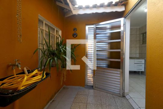 Área de Serviço de casa para alugar com 1 quarto, 34m² em Jardim Utinga, Santo André