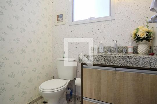 Banheiro de apartamento à venda com 3 quartos, 77m² em Vila Caminho do Mar, São Bernardo do Campo