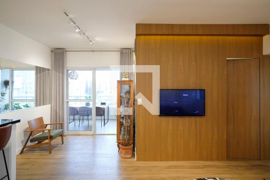 Sala de apartamento à venda com 3 quartos, 77m² em Vila Caminho do Mar, São Bernardo do Campo