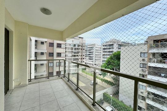 Varanda Sala 1 de apartamento à venda com 3 quartos, 211m² em Recreio dos Bandeirantes, Rio de Janeiro